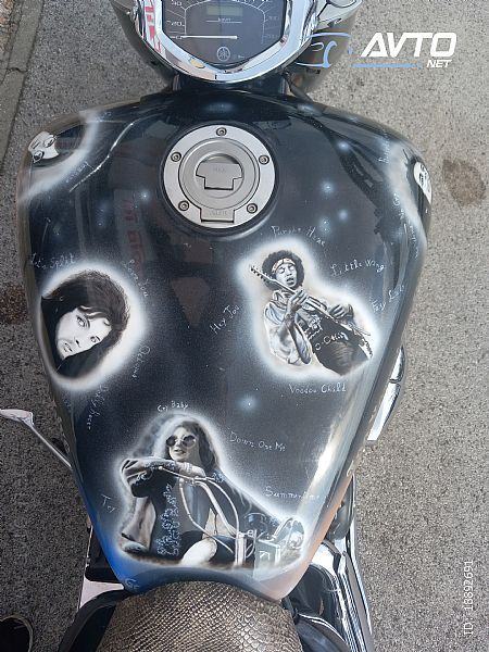 16899-compatibile con YAMAHA XVS 1300 A MIDNIGHT STAR 73 CV, 53,5 KW