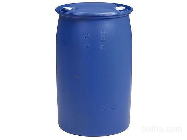 PE plastičen sod - modre barve 200 litrov