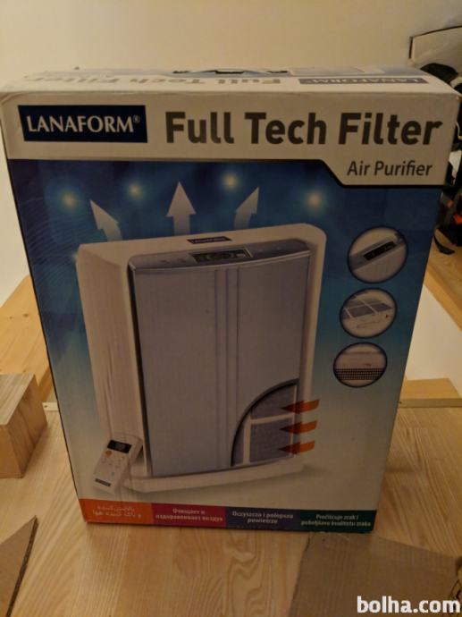 Lanaform Čistilnik in ionizator zraka Full Tech Filter