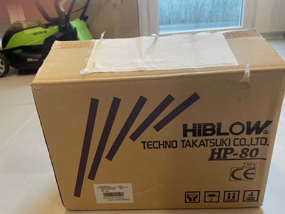Hiblow HP-80 Luchtpomp - | Voor mensen met passie