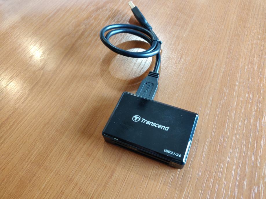 USB 3.1 čitalec kartic Transcend TS-RDF9K