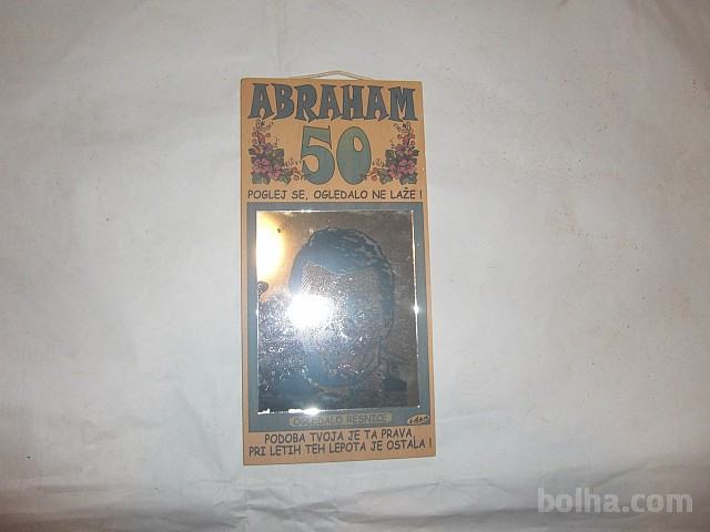 OGLEDALO RESNICE ABRAHAM (50 LET)