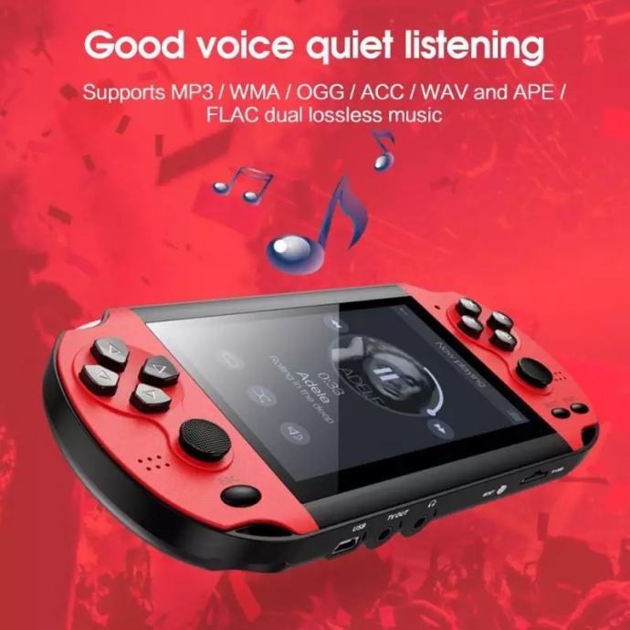 Prenosna igralna konzola MP5 Game Player PSP kot Sony Nintendo DARILO