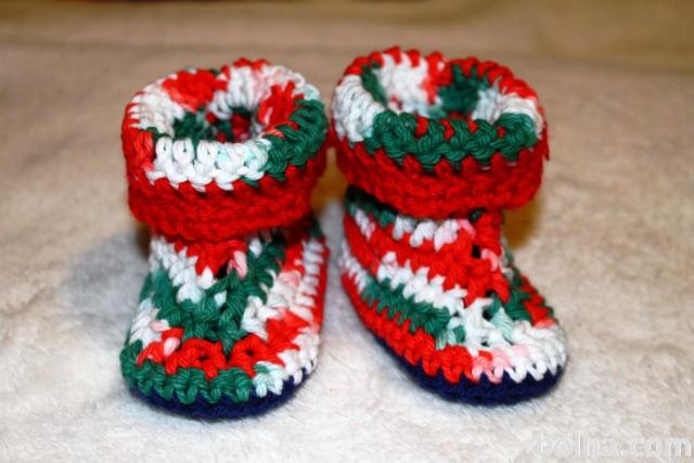 Unikatno ročno izdelani novi božični škorenjčki