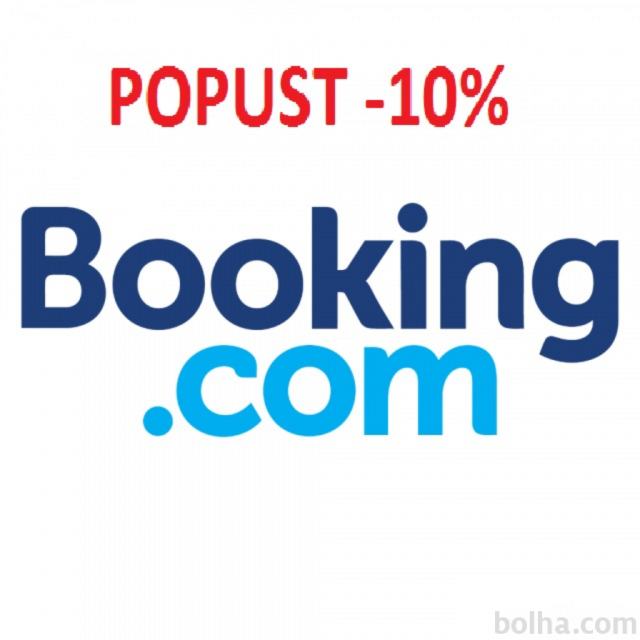 10% popust na Booking.com
