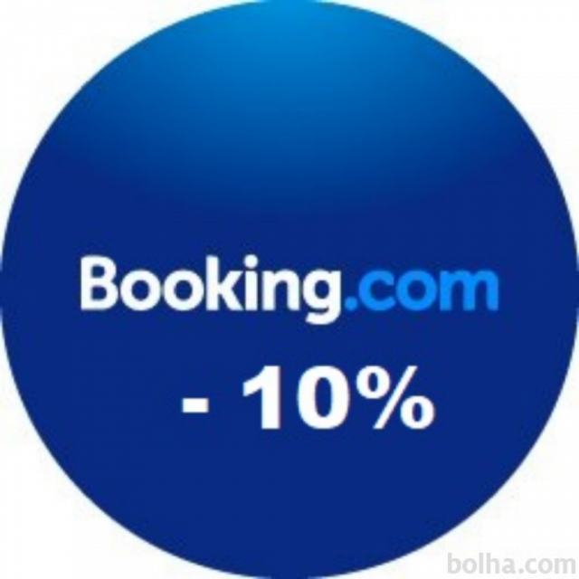 10% popust Booking.com