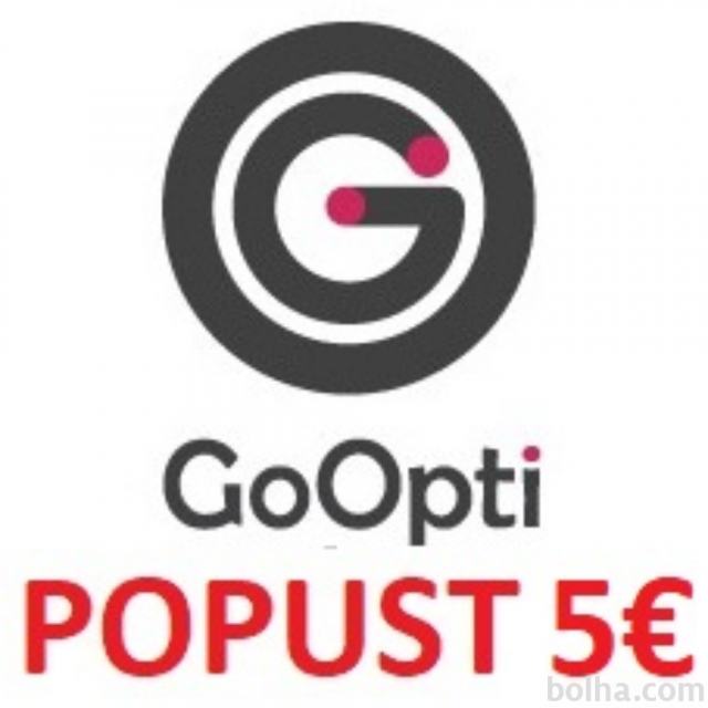 Koda za popust Goopti - 5 € - RFLIF5BJ3H78