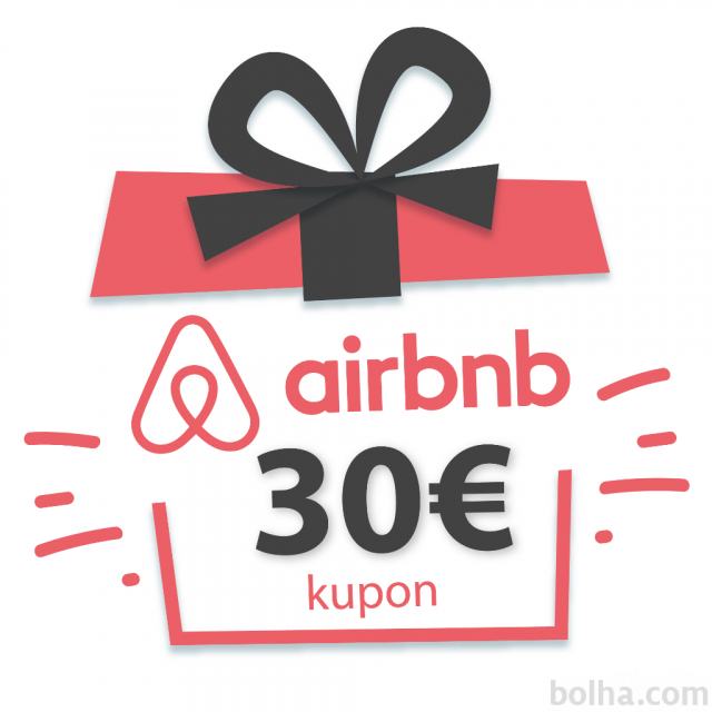 Podarim kupon za 41€ popusta za nočitev preko Airbnb