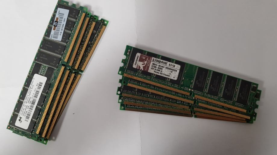 SDRAM, DDR in DDR2 RAM, VEČ RAZLIČNIH (128MB~8GB), POGLEJ OPIS!!