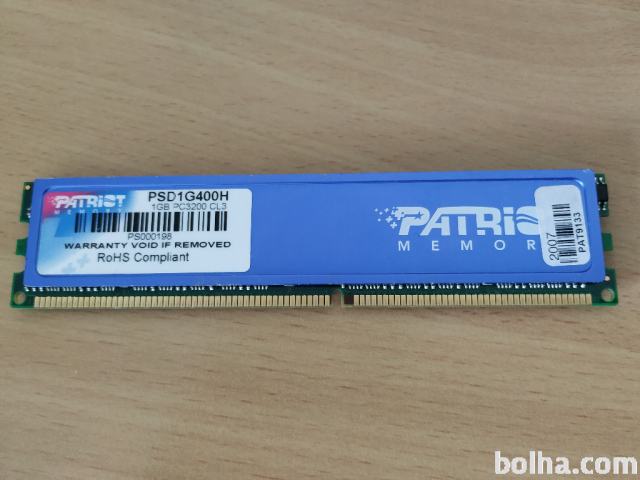 Patriot 1GB DDR-400 CL3