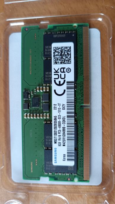 Samsung DDR5 pomnilnik RAM 8Gb