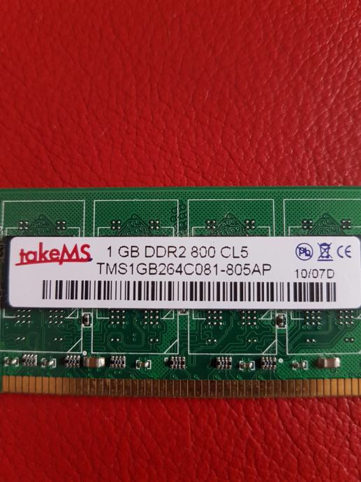 1GB DDR2 800 CL5 pomnilnik - 5 kosov