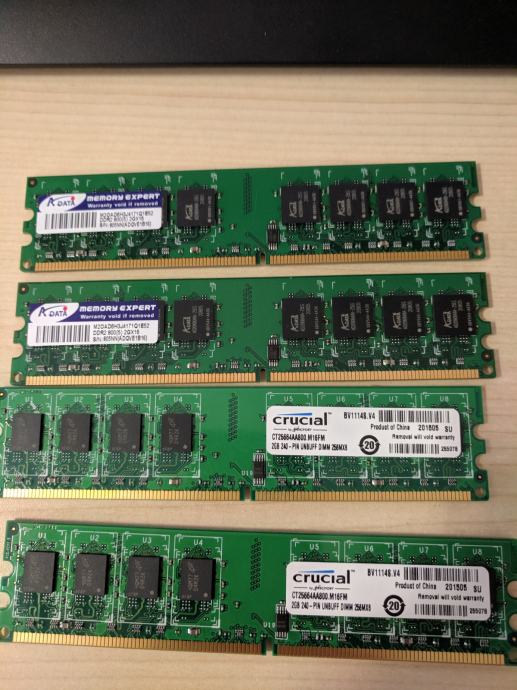 2Gb DDR2 več kosov