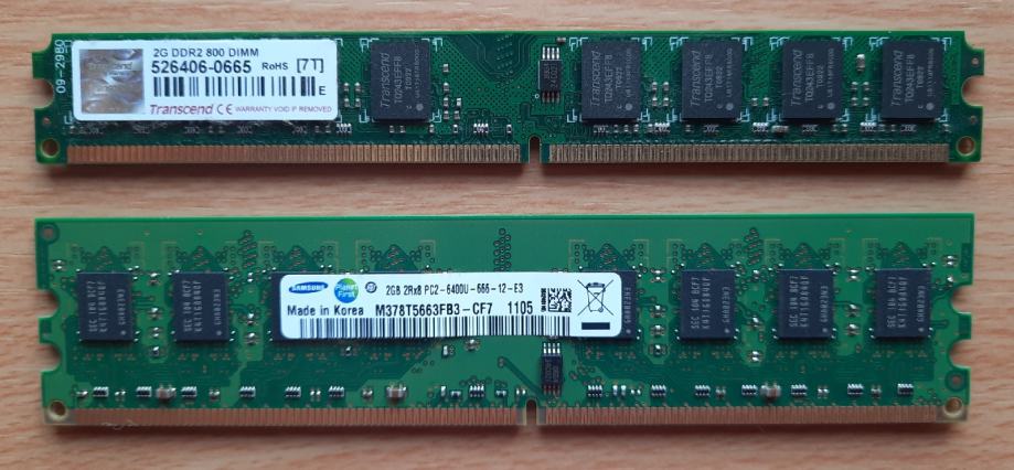 4 gb Ram - DDR2 - (2x2gb)