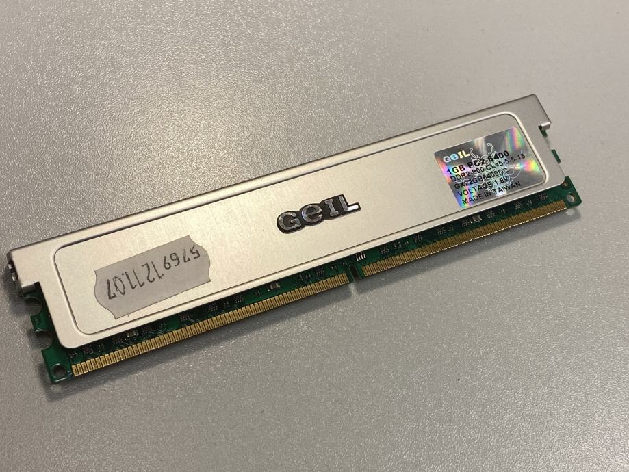 Geil DDR2 RAM 1GB PC2-6400 800Mhz