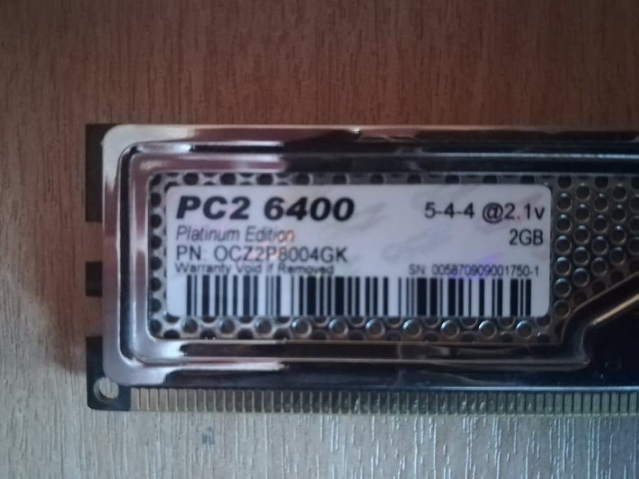 Ram ddr2 2go pc2 6400 d'occasion - Ordinateurs