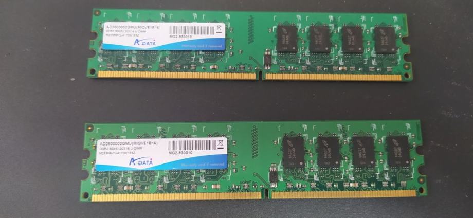 RAM DDR2 2 x 2GB DDR2 800 ADATA
