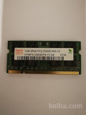 DDR 2 RAM za prenosnik 1GB