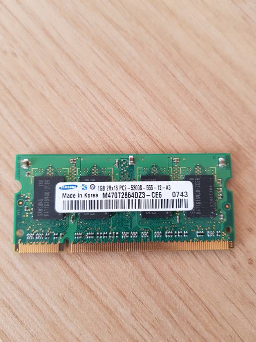 Pomnilnik / RAM 1GB PC2