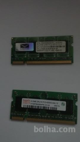 SO DIMM RAM DDR 2 512 Mb - 1 kom