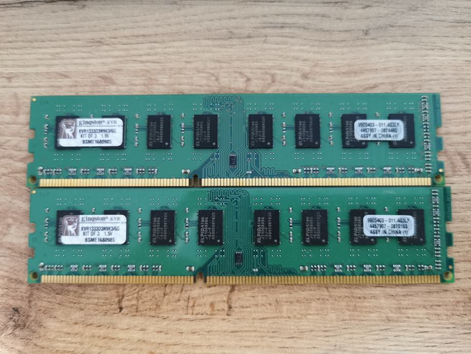 2x 2GB DDR3