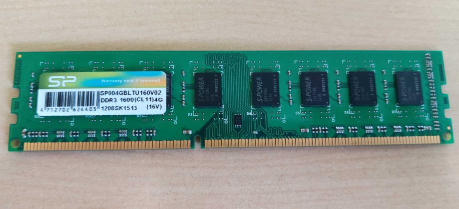 4GB DDR3 RAM SP