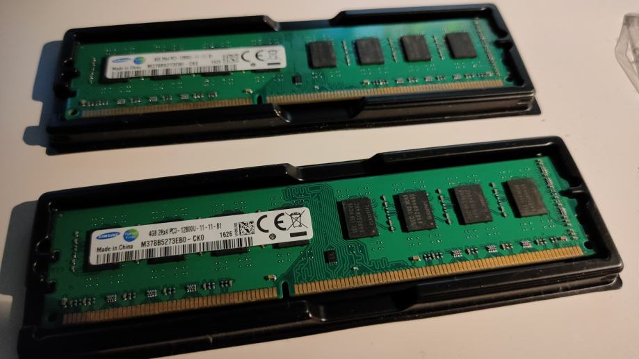 8x 4GB DDR3 1600MHz 32GB skupno SAMO ZA AMD PROCESORJE