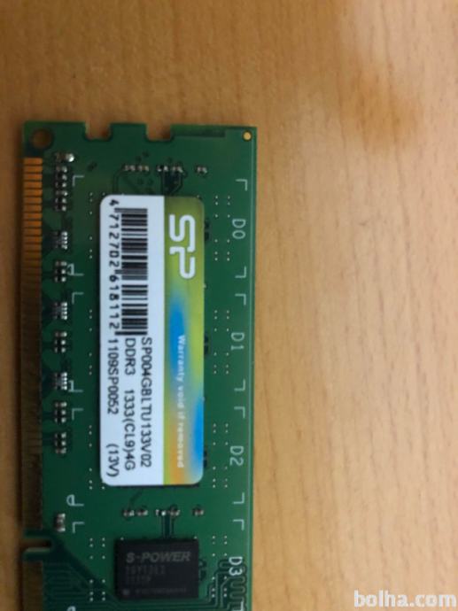 DDR3 2 X 4GB