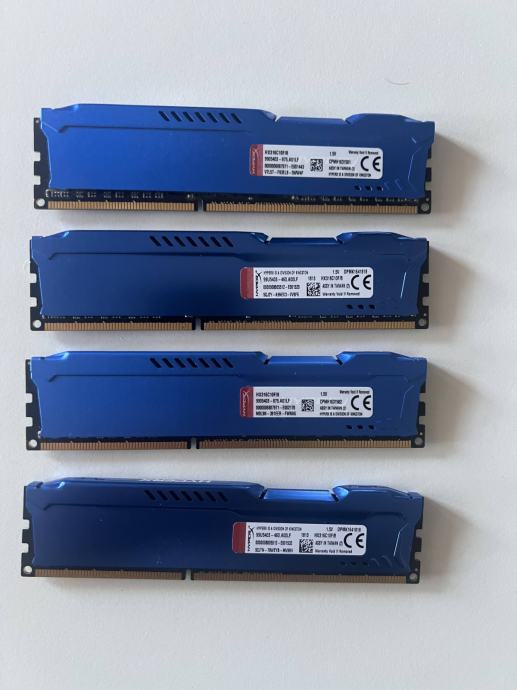 Mémoires RAM HyperX pour ordinateur