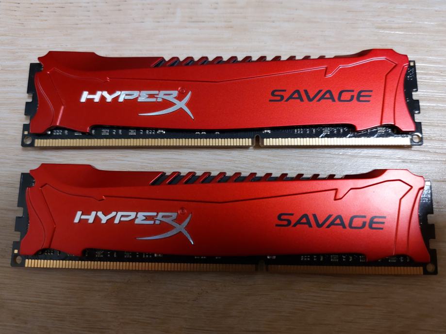 Kingston RAM DDR3 HyperX Savage 16GB (2x 8GB)2400MHz (HX324C11SRK2/16)