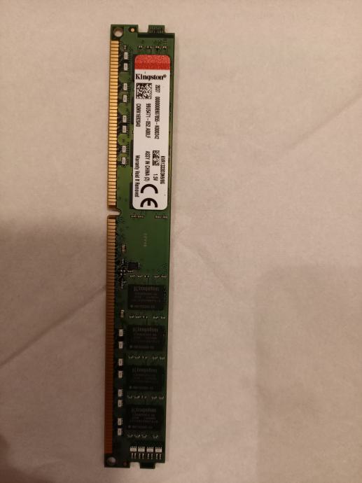 RAM DDR3 1333Mhz 1x8Gb Kingston KVR1333D3N9/8G