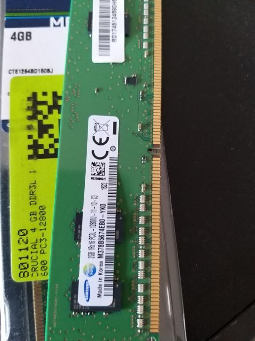 RAM Samsung 2Gb 1rx16 pc3l-12800U