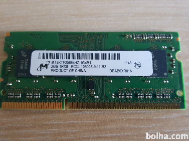 4GB RAM DD3 PC3-10600 DD3-1333 (2x2GB) Lenovo D420