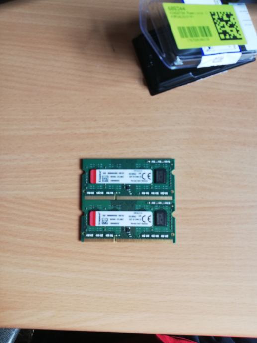 Kingston RAM DDR3L 2x4gb, 1600MHz