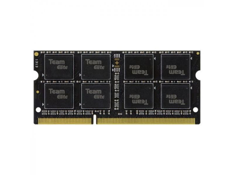 RAM 8 GB, DDR3L, PC3L-12800, 1600 MHZ, SODIMM, TEAM GROUP