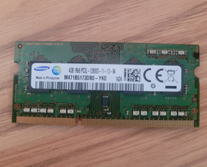 RAM DDR3 4GB (1X4GB) ZA PRENOSNIK