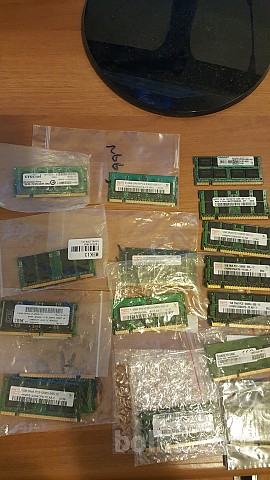 SDRAM,DDR,DDR2DDR3 512MB,1GB,2GB,4GB RAM za prenosnike