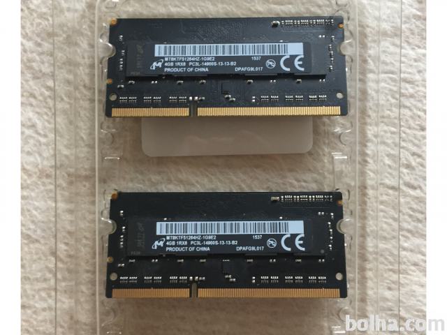 SODIMM DDR3 4GB PC3L-14900 1866MHz CL13 1.35V
