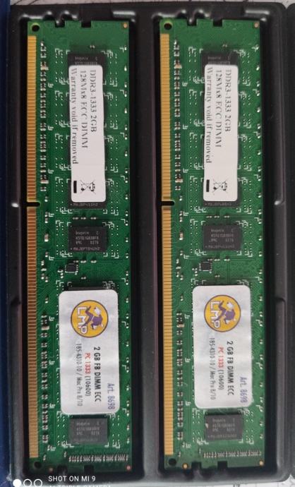 8GB (4 x 2GB) DDR3 RAM DIMM ECC