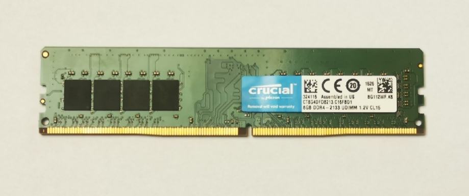 Ram Crucial 8GB DDR4 2133mhz