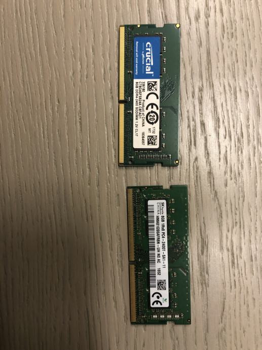 16 GB DDR4 SODIMM (2 x 8 GB)