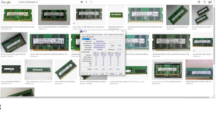 16GB DDR4 sodimm 2666mhz(1333mhz) ram za prenosnik v 1 kosu