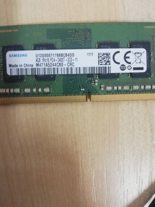 RAM 4Gb PC4 2400T +  1x 2GB PC3 1333 sodim