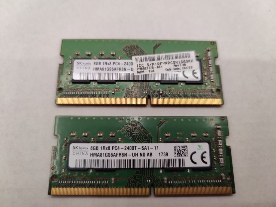 SK HYNIX 16GB Memory (2 X 8GB) PC4-2133P Non ECC RAM Für PC (Gebraucht - Foto 7
