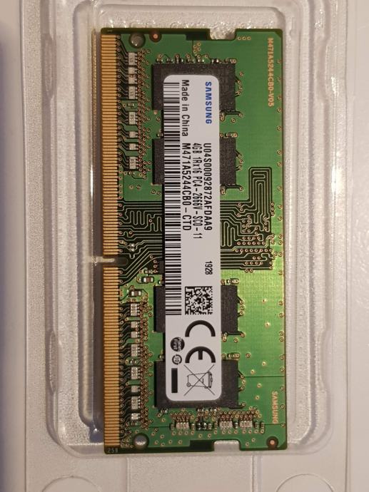 SODIMM DDR4 RAM za prenosnik
