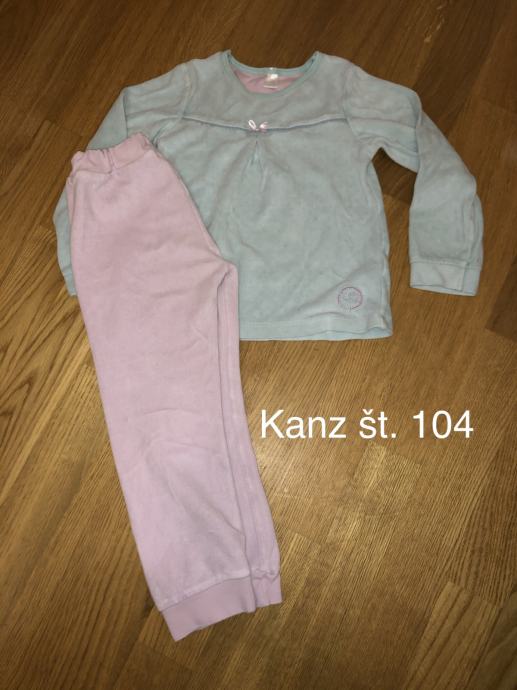 Dekliška pižamica Kanz št. 104