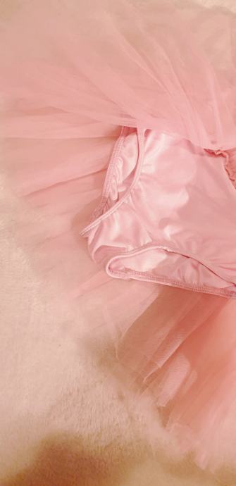 Baletna plesna oblekica in jopica - H&M -velikost 122