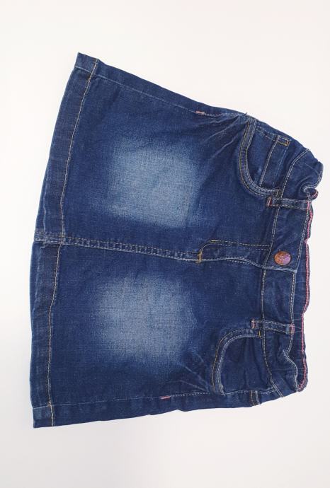 Jeans mini krilo C&A, velikist 122