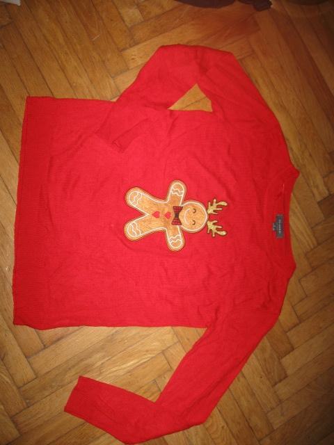 dva božična puloverja