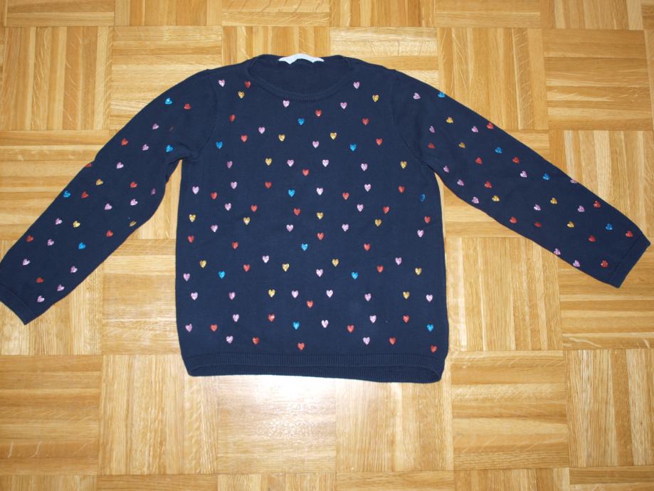 H&M dekliški pulover 122/128